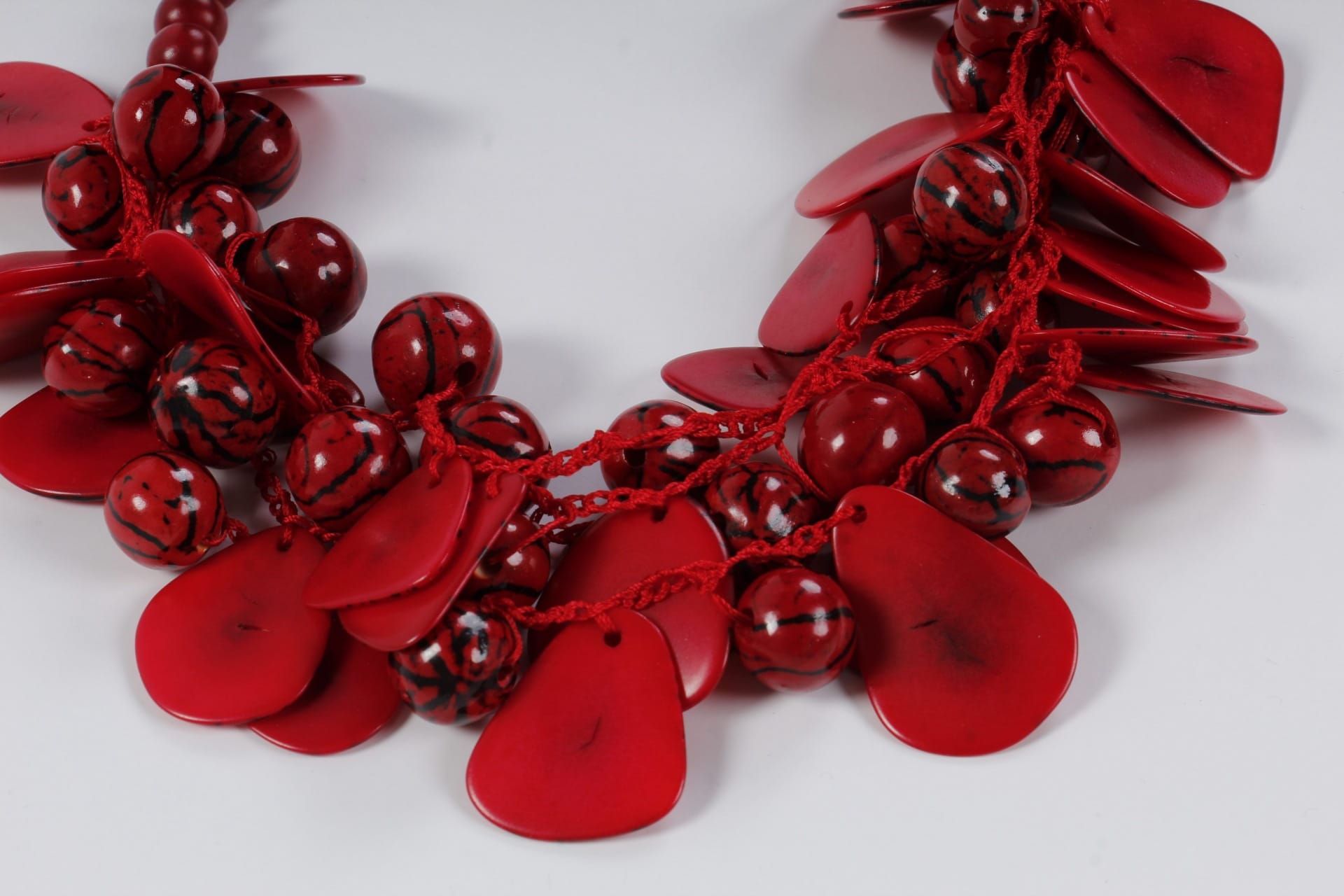 Red Bombona Necklace